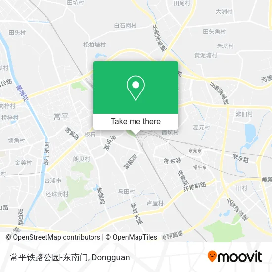 常平铁路公园-东南门 map