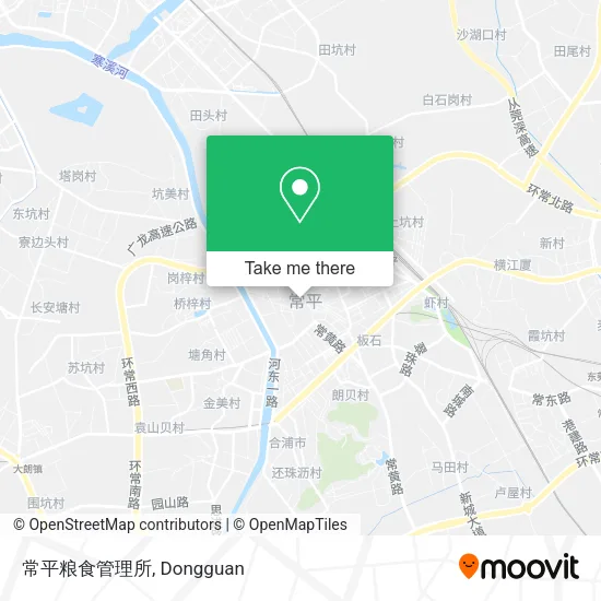 常平粮食管理所 map
