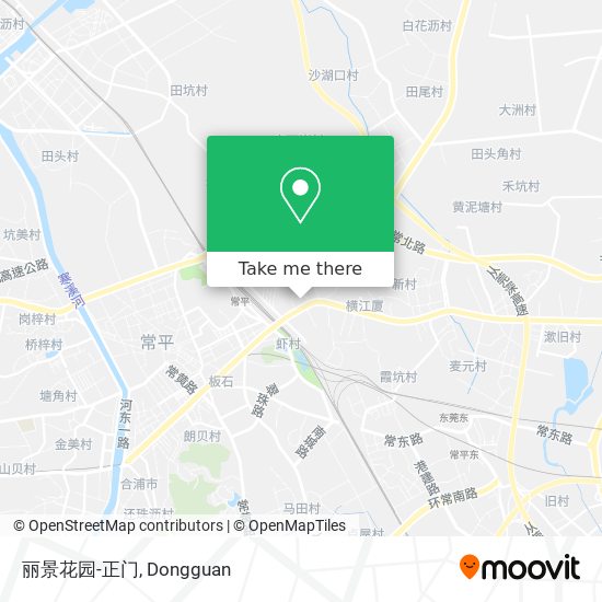 丽景花园-正门 map