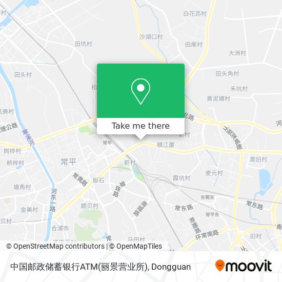 中国邮政储蓄银行ATM(丽景营业所) map