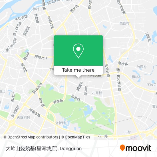 大岭山烧鹅基(星河城店) map