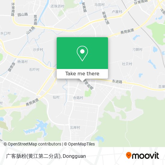 广客肠粉(黄江第二分店) map