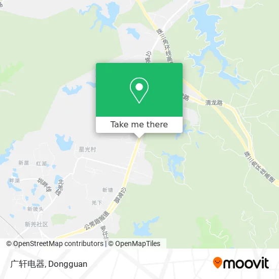广轩电器 map