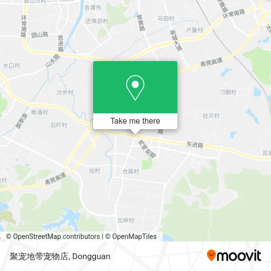 聚宠地带宠物店 map