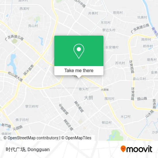 时代广场 map