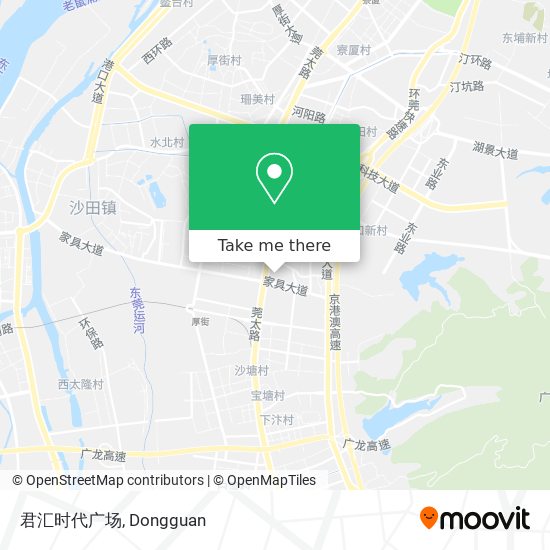 君汇时代广场 map