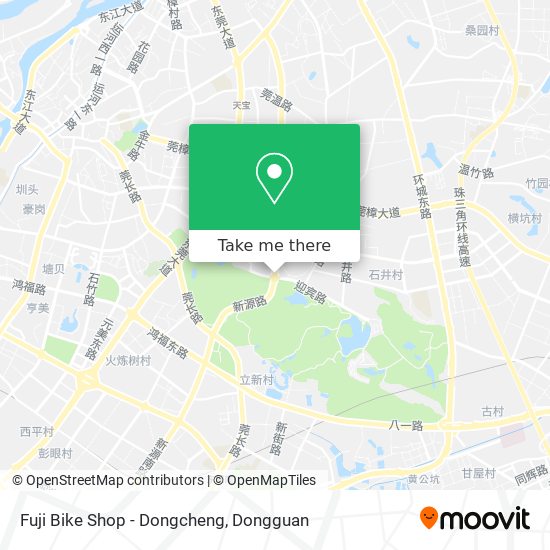Fuji Bike Shop - Dongcheng map
