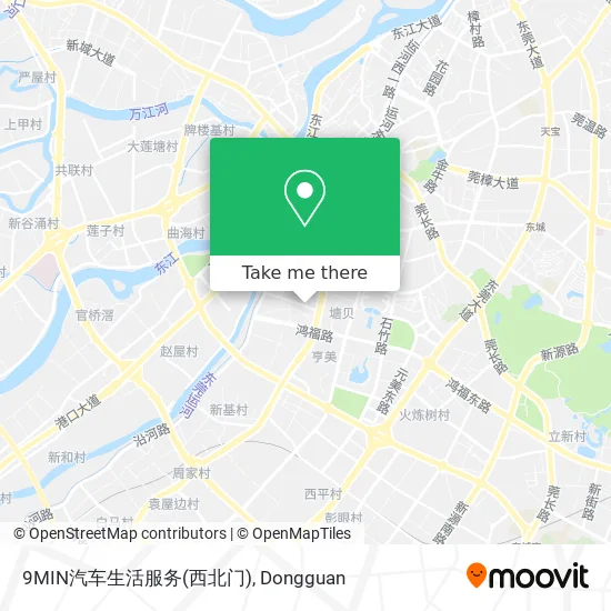 9MIN汽车生活服务(西北门) map