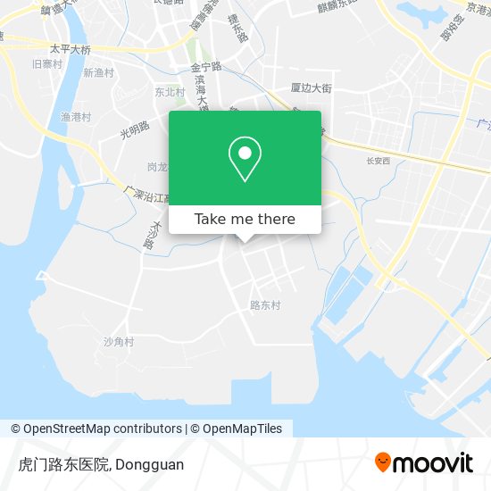 虎门路东医院 map