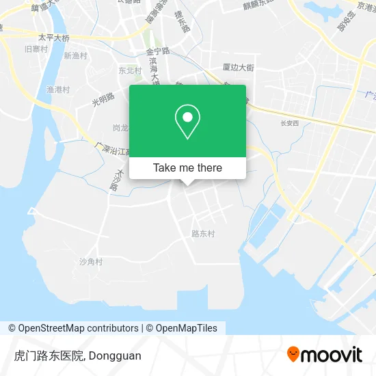 虎门路东医院 map