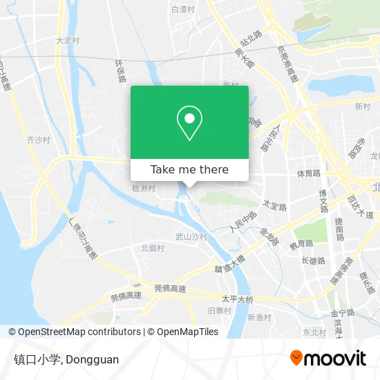 镇口小学 map