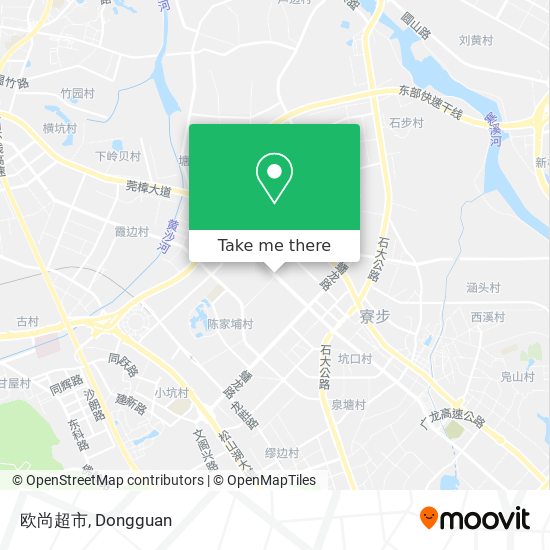 欧尚超市 map