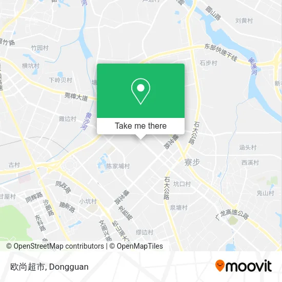 欧尚超市 map