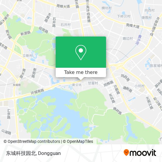 东城科技园北 map
