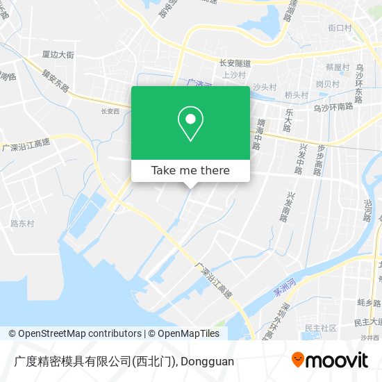 广度精密模具有限公司(西北门) map