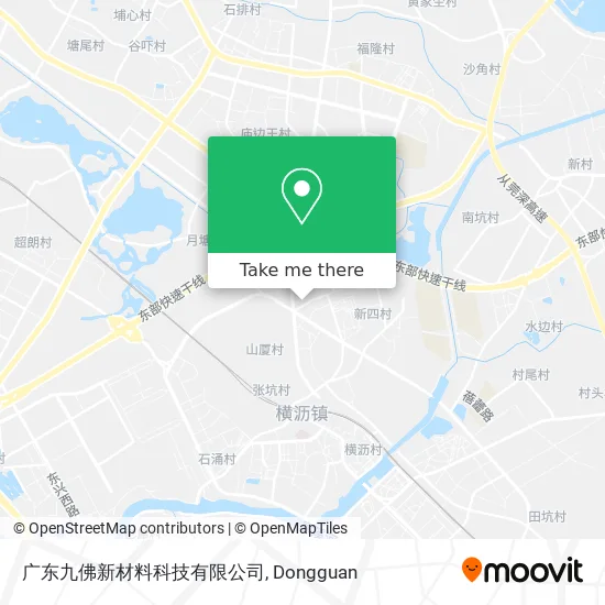 广东九佛新材料科技有限公司 map