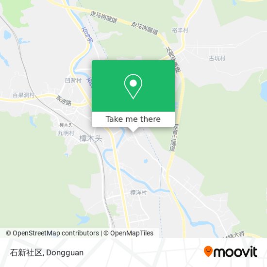 石新社区 map