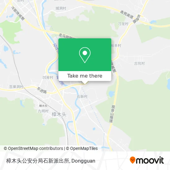 樟木头公安分局石新派出所 map
