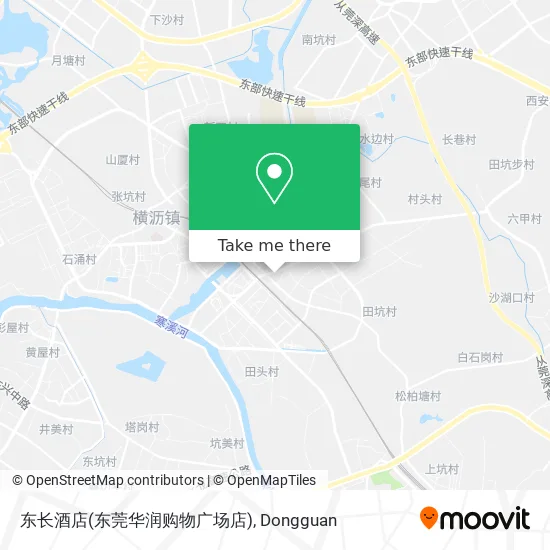 东长酒店(东莞华润购物广场店) map
