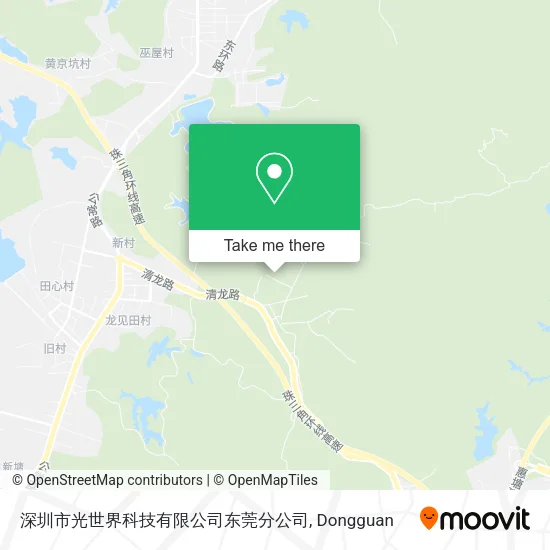 深圳市光世界科技有限公司东莞分公司 map