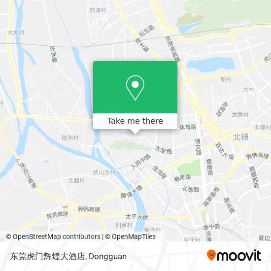 东莞虎门辉煌大酒店 map