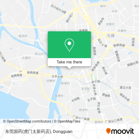 东莞国药(虎门太新药店) map