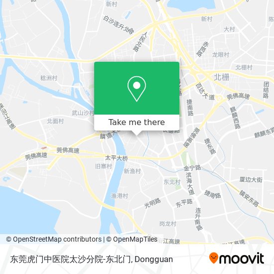 东莞虎门中医院太沙分院-东北门 map