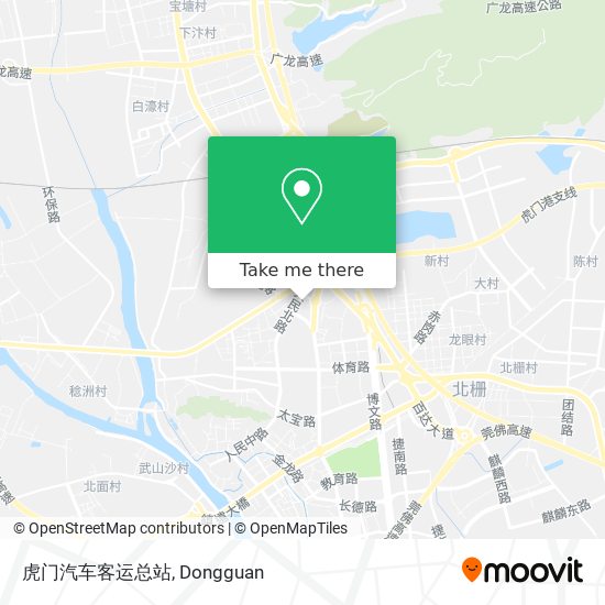 虎门汽车客运总站 map