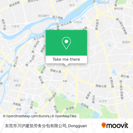 东莞市川泸建筑劳务分包有限公司 map