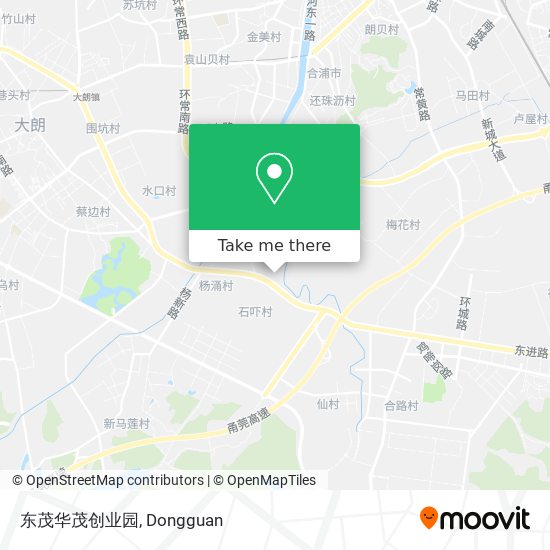 东茂华茂创业园 map