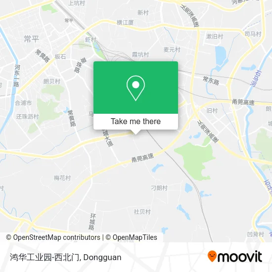 鸿华工业园-西北门 map