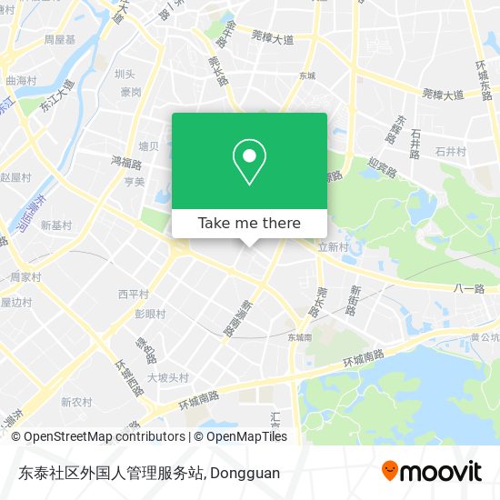 东泰社区外国人管理服务站 map