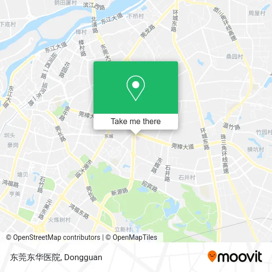 东莞东华医院 map