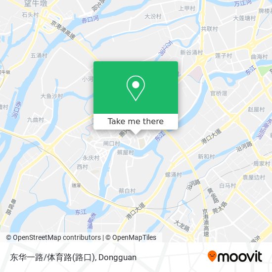 东华一路/体育路(路口) map