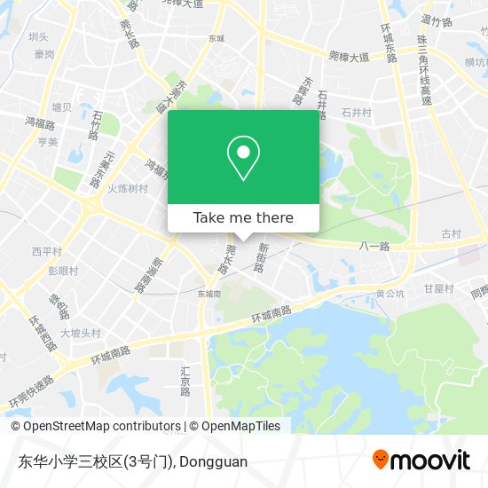 东华小学三校区(3号门) map