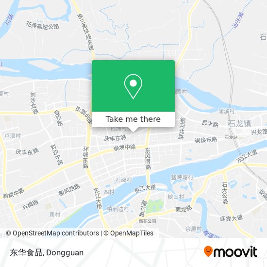 东华食品 map