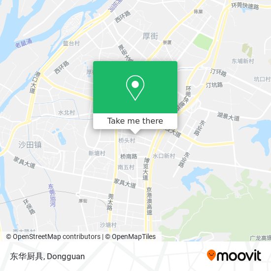 东华厨具 map