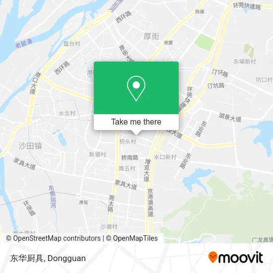 东华厨具 map
