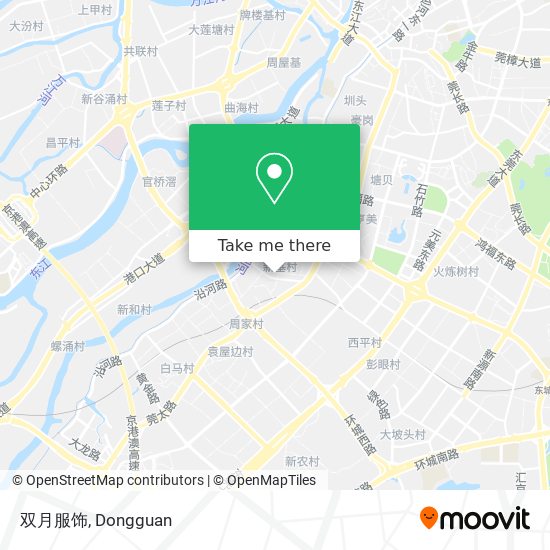 双月服饰 map