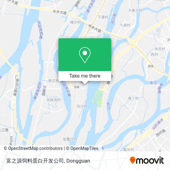 富之源饲料蛋白开发公司 map