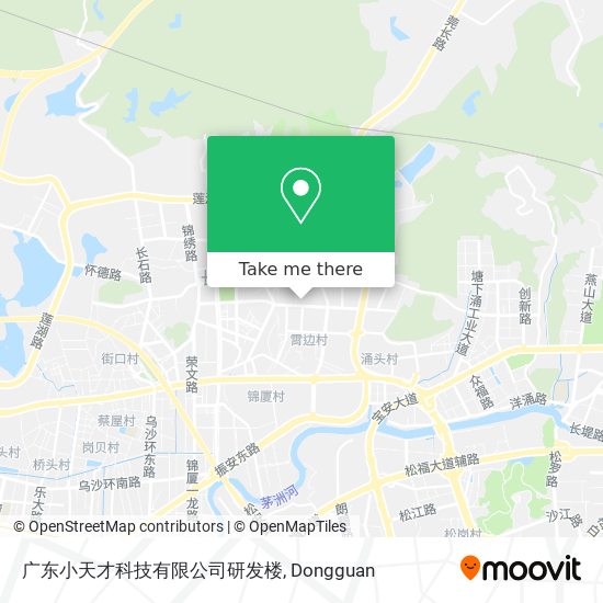 广东小天才科技有限公司研发楼 map