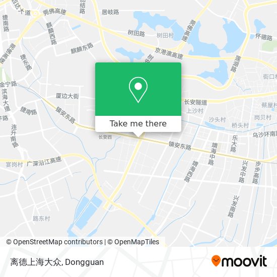 离德上海大众 map