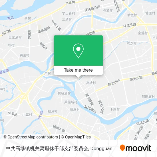 中共高埗镇机关离退休干部支部委员会 map