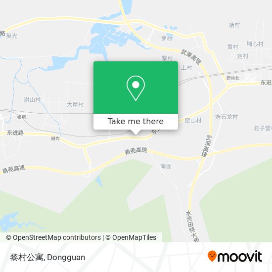 黎村公寓 map