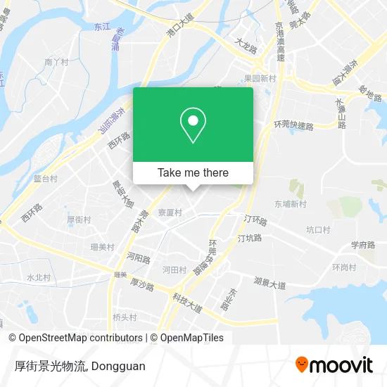 厚街景光物流 map