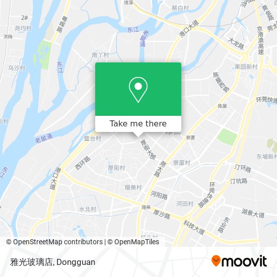 雅光玻璃店 map