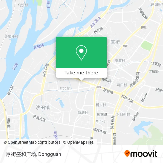 厚街盛和广场 map