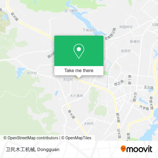 卫民木工机械 map