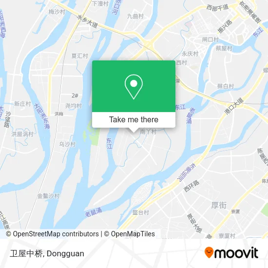 卫屋中桥 map