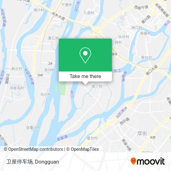 卫屋停车场 map
